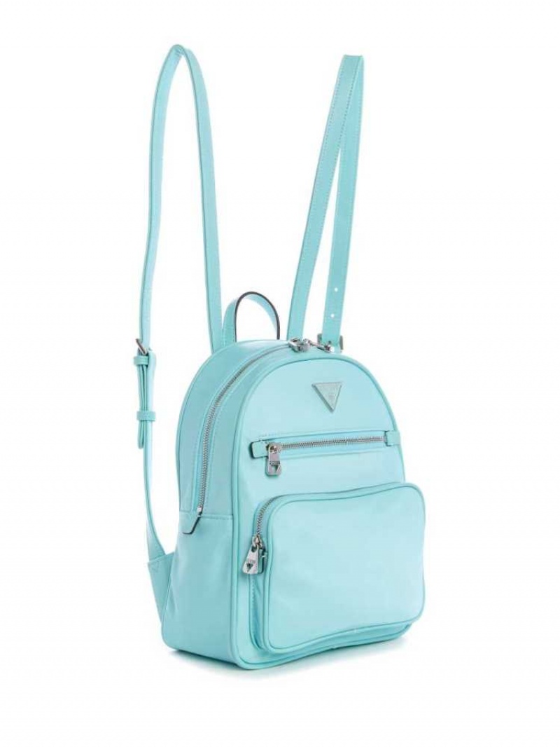 Sacs à Dos Guess Little Bay Femme Turquoise Clair | 60842-BDWQ