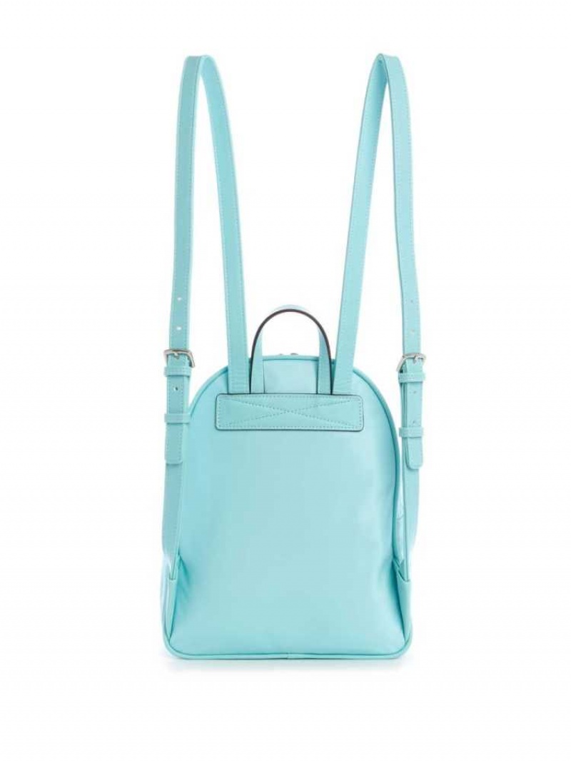 Sacs à Dos Guess Little Bay Femme Turquoise Clair | 60842-BDWQ