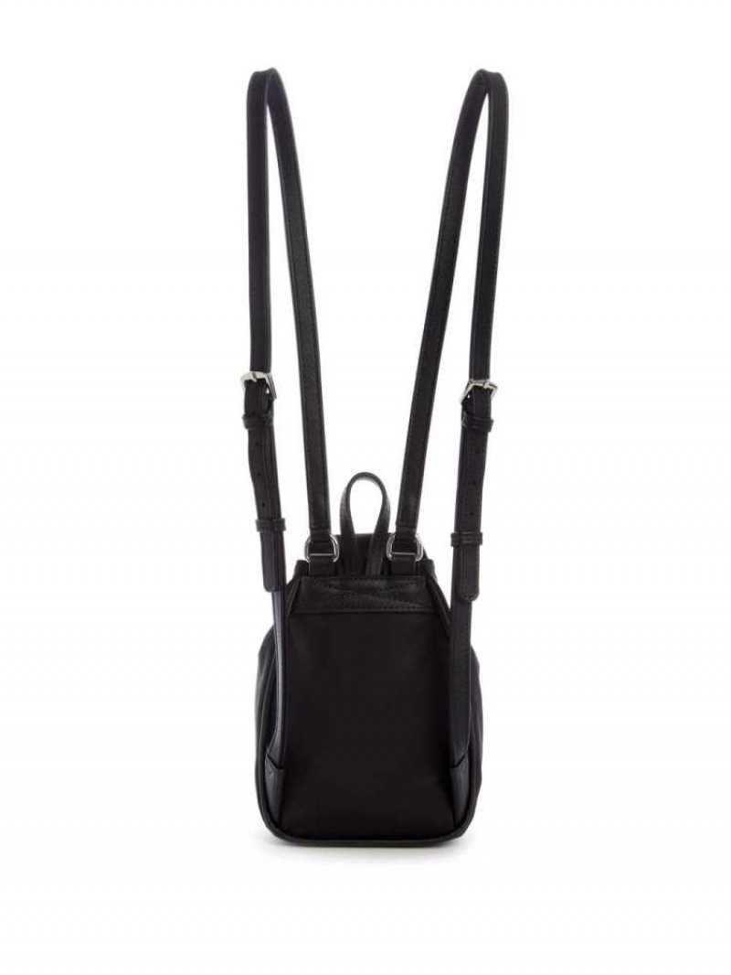 Sacs à Dos Guess Little Bay Mini Femme Noir | 05297-FETQ