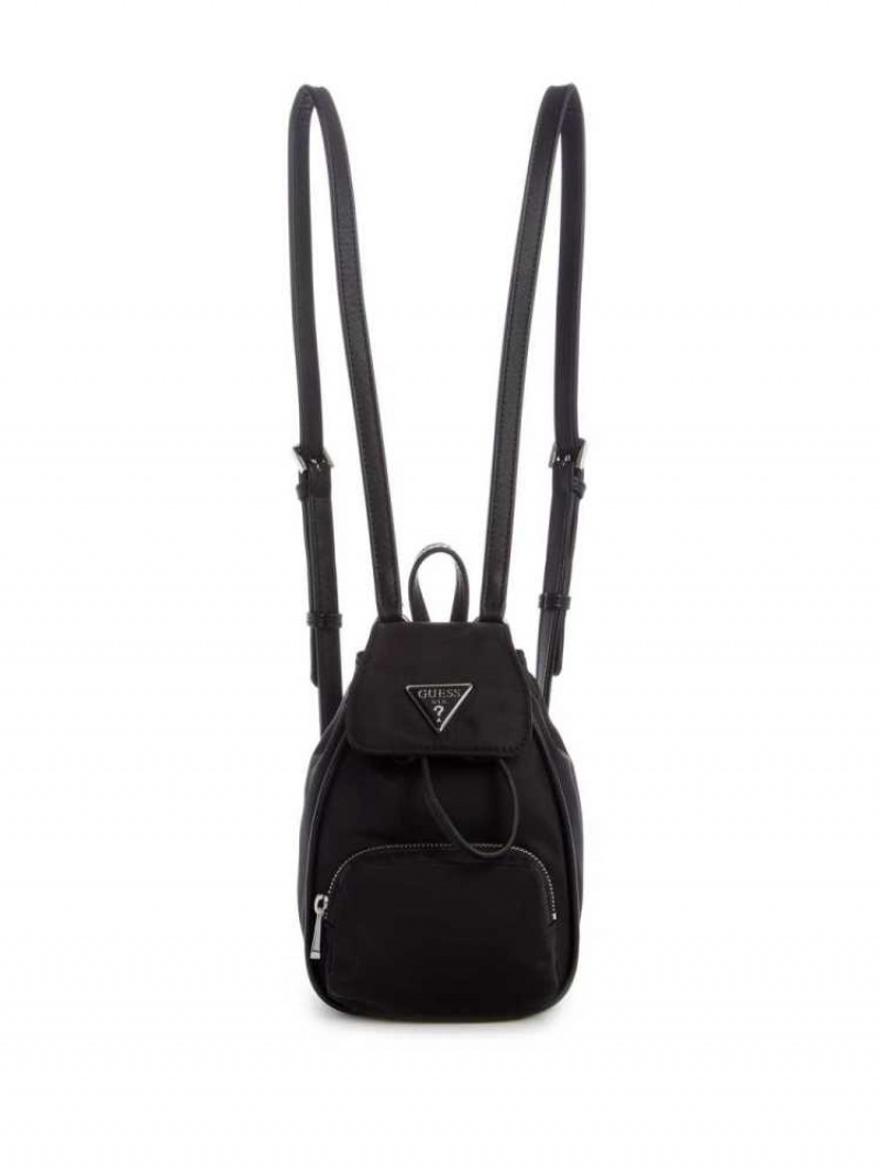 Sacs à Dos Guess Little Bay Mini Femme Noir | 05297-FETQ