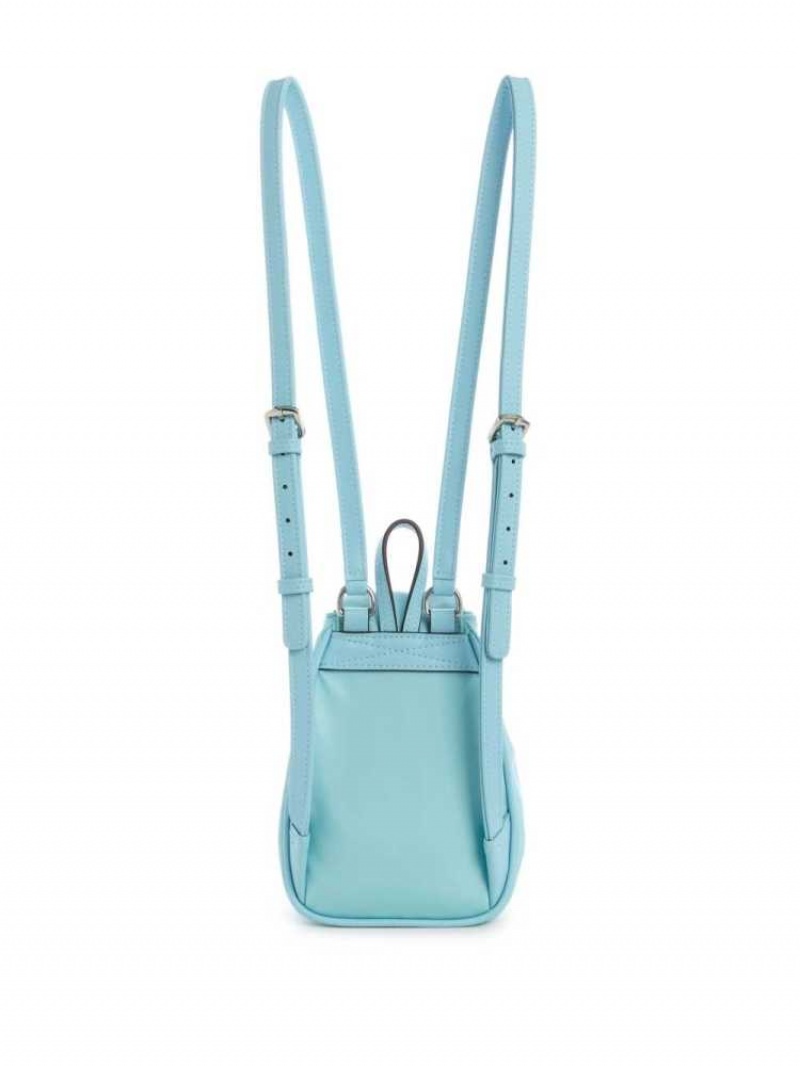 Sacs à Dos Guess Little Bay Mini Femme Turquoise Clair | 91720-VEKT