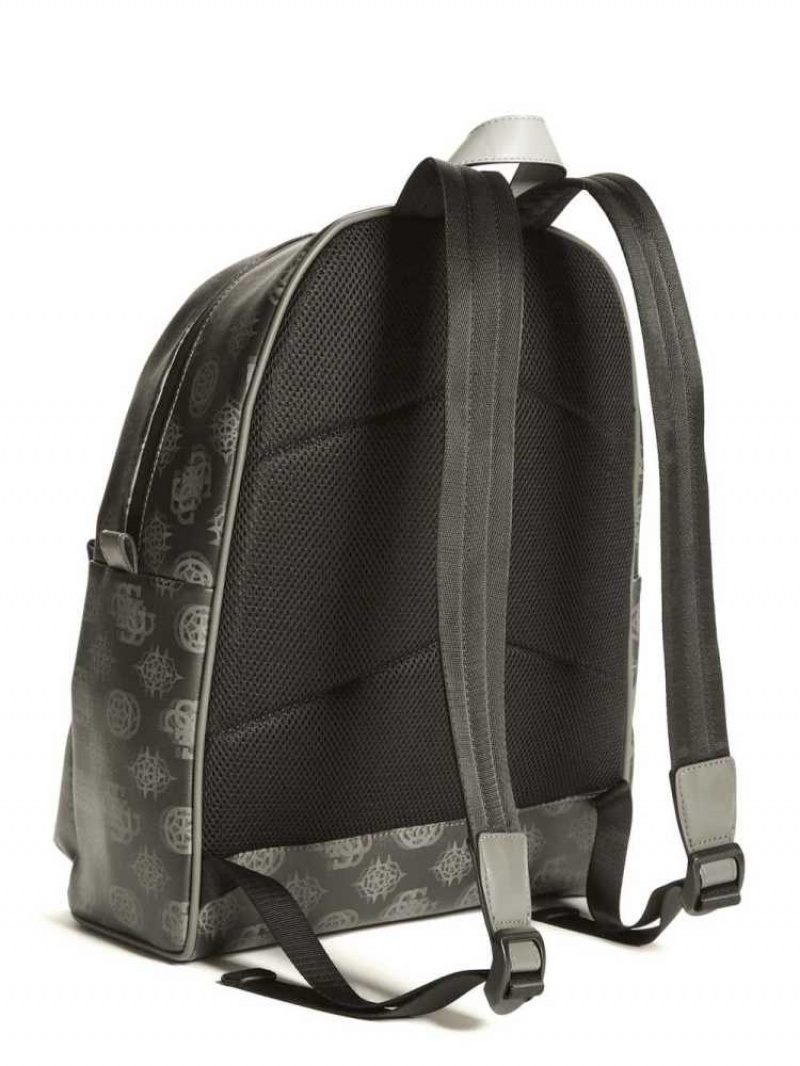 Sacs à Dos Guess Quatro Femme Noir Multicolore | 97081-IGZW