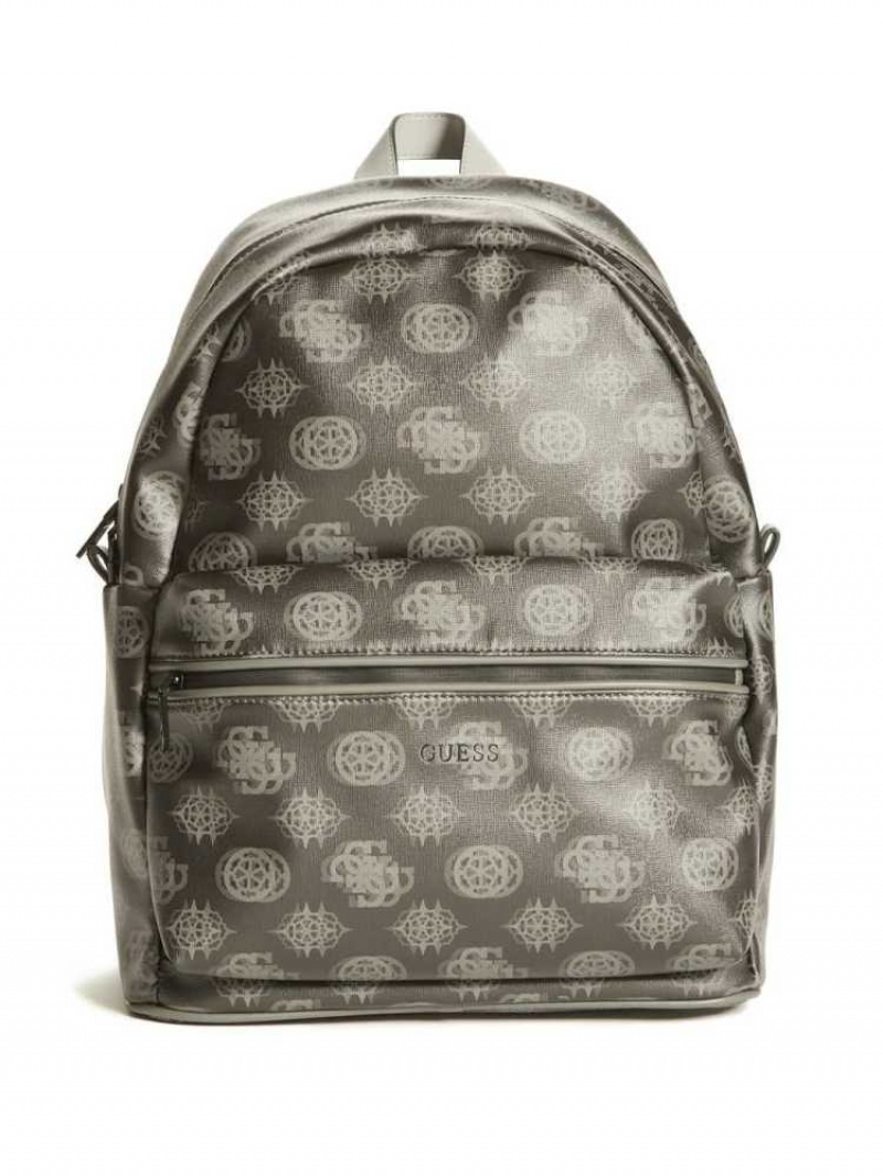 Sacs à Dos Guess Quatro Femme Noir Multicolore | 97081-IGZW