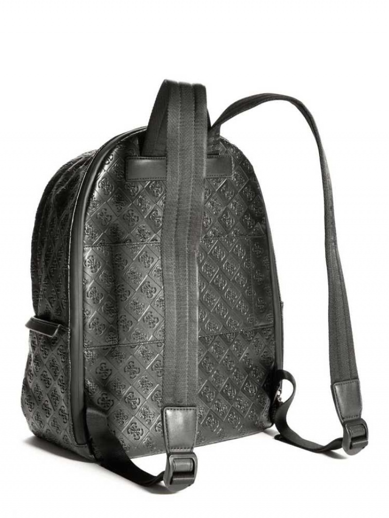 Sacs à Dos Guess Vezzola Quattro G Femme Noir | 30928-FRCE