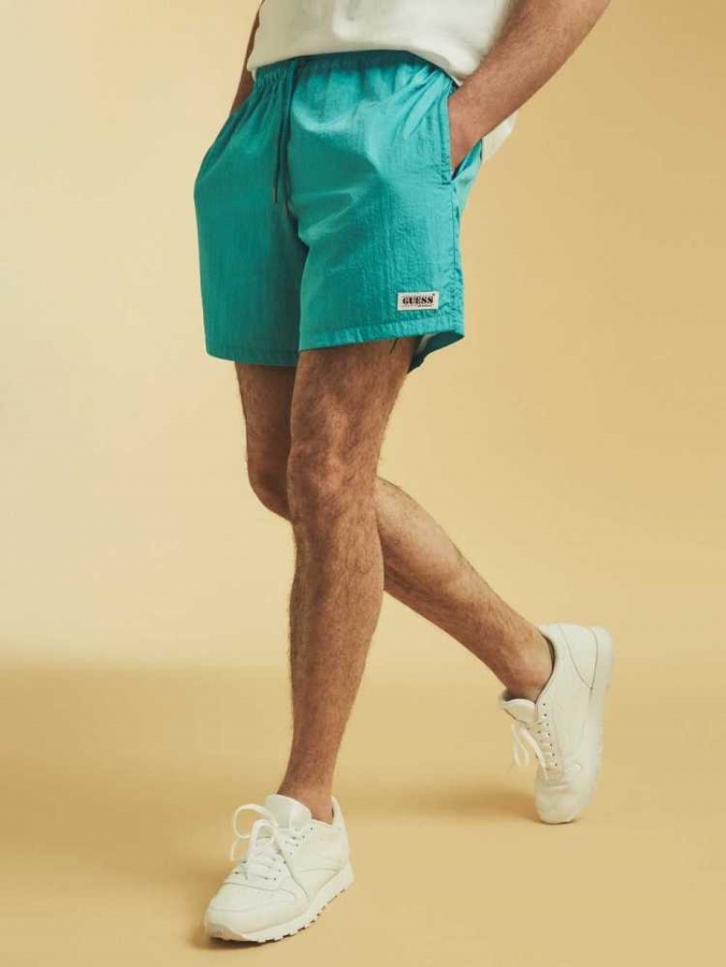 Short Guess Originale Kit Nylon Homme Bleu | 42361-YVRM