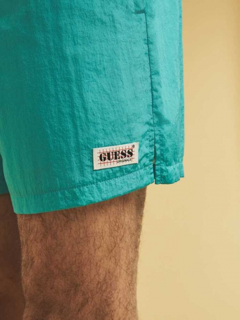 Short Guess Originale Kit Nylon Homme Bleu | 42361-YVRM