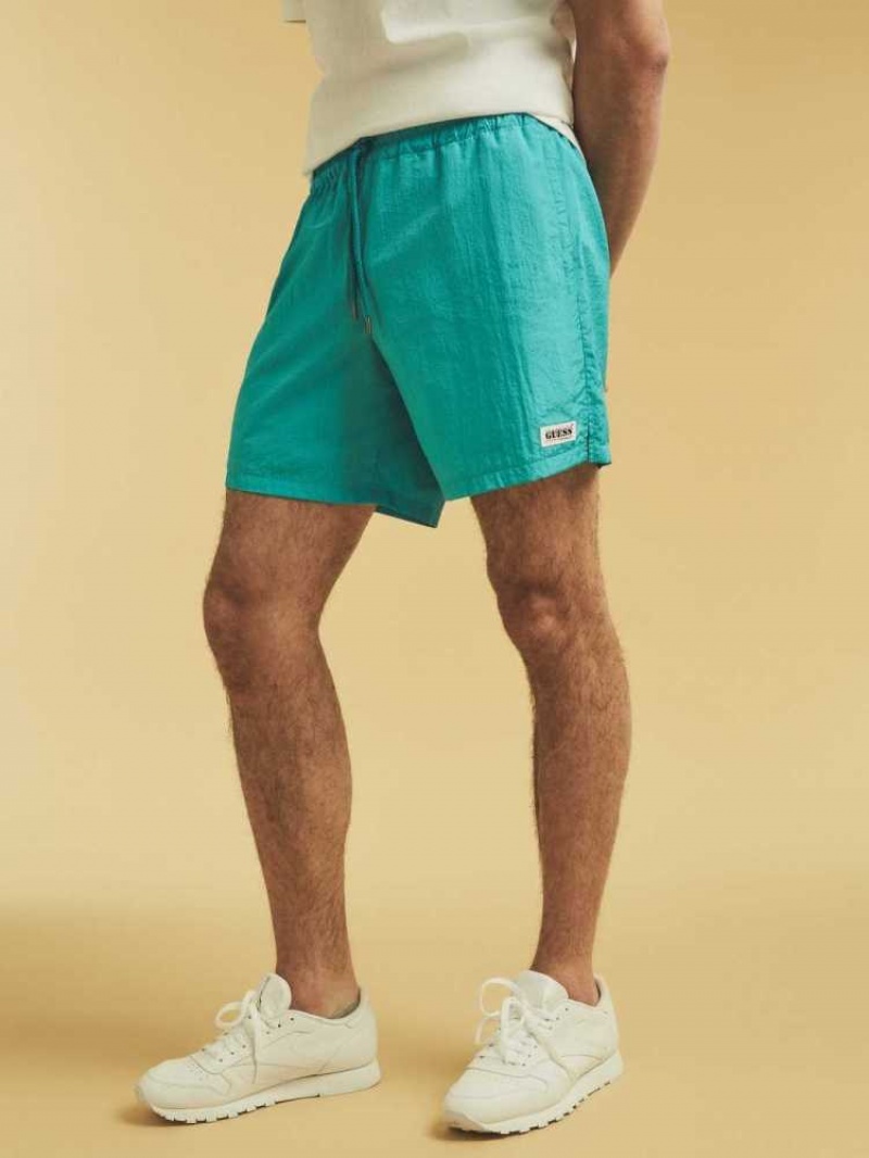 Short Guess Originale Kit Nylon Homme Bleu | 42361-YVRM